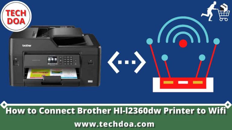 How to Connect Brother Hl-l2360dw Printer to Wifi