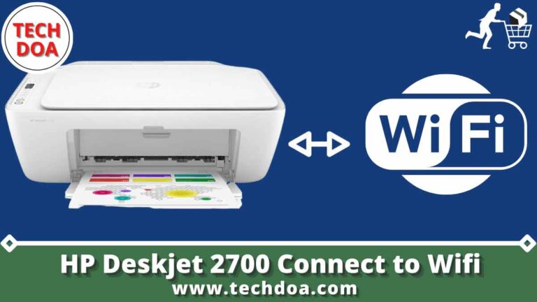 HP Deskjet 2700 Connect to Wifi