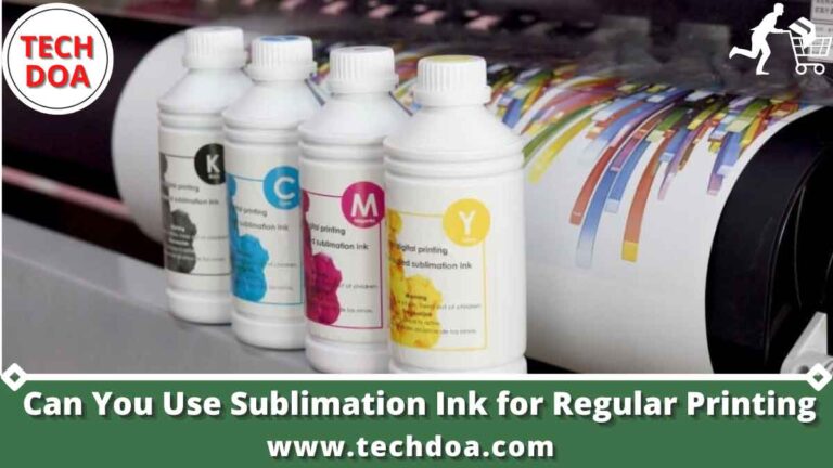 Can You Use Sublimation Ink for Regular Printing