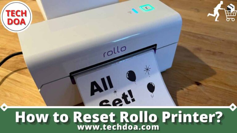 How to Reset Rollo Printer