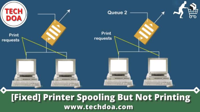 Printer Spooling But Not Printing