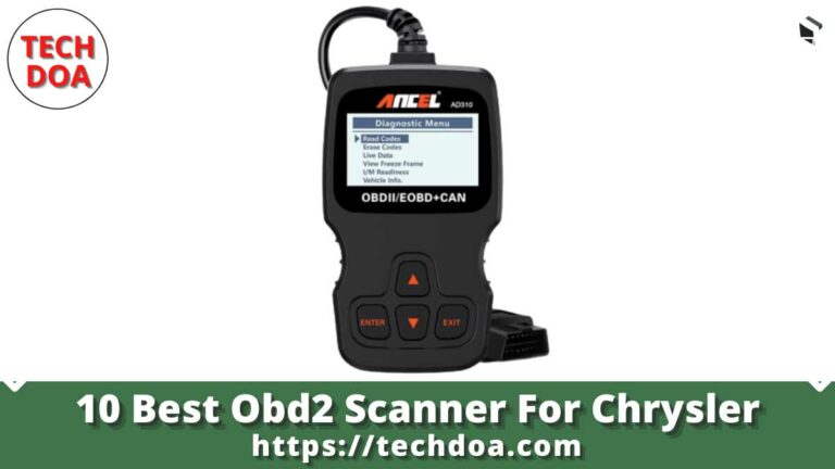 Best Obd2 Scanner For Chrysler